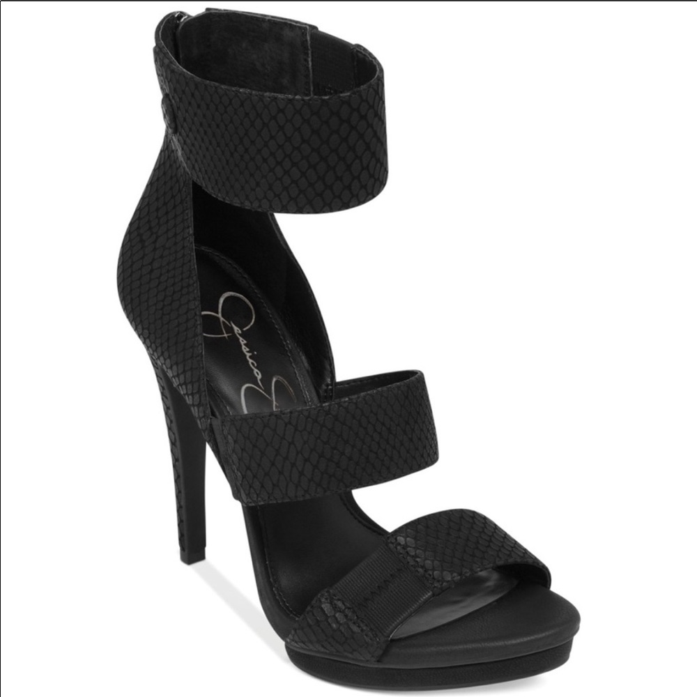 Jessica Simpson Fransi Leather Heels size 8.5